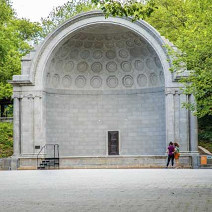 New York Central Park Naumburg Bandshel